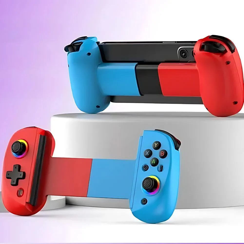 Manette Mobile de couleur Bleu et rouge