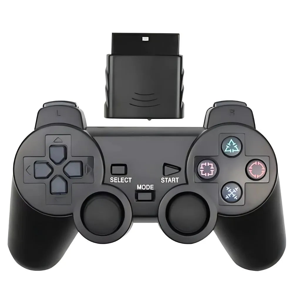 Manette PS2 de couleur noir