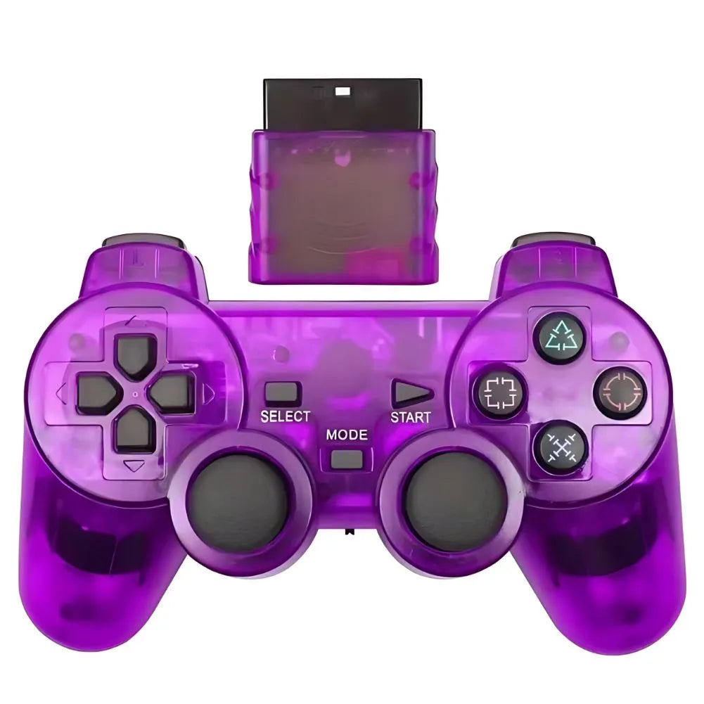 Manette PS2 de couleur violet