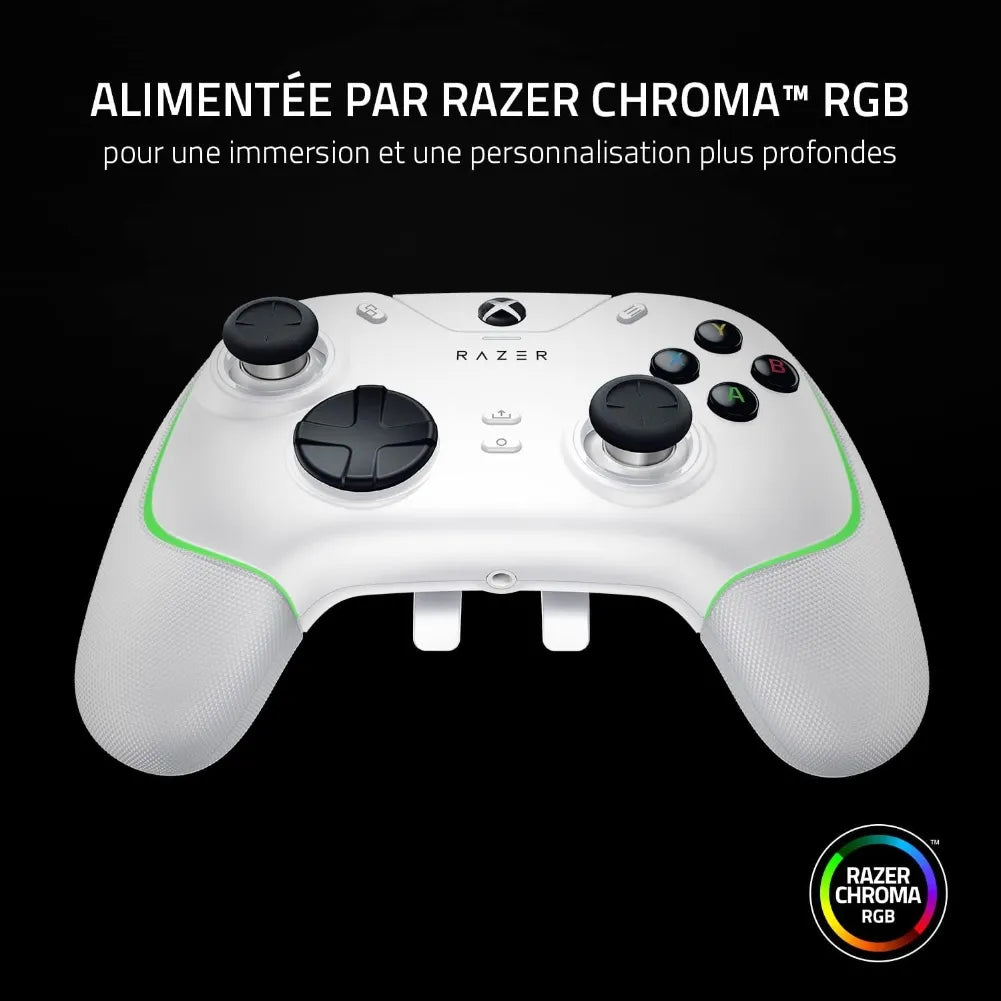 Éclairage RGB de la manette Razer Wolverine V2 Chroma