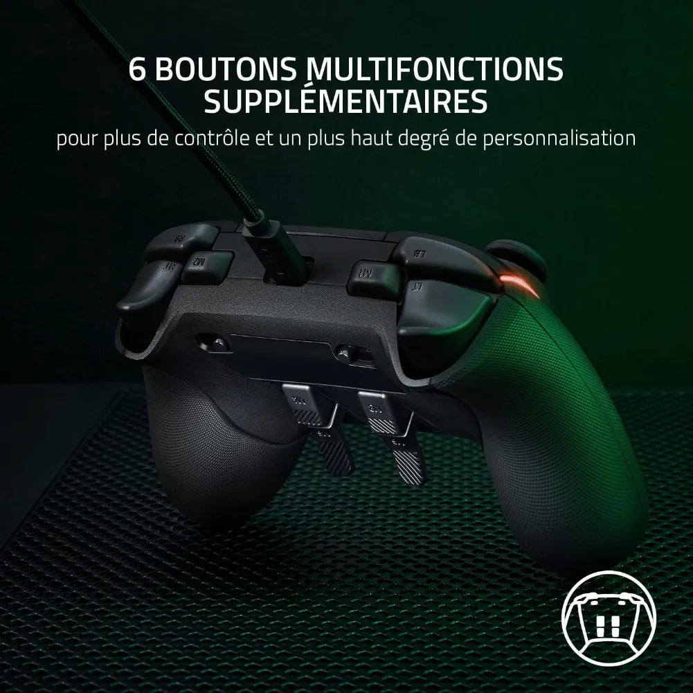 Boutons mécaniques de la Razer Wolverine V2 Chroma