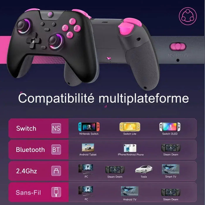 Full Hall Effect at an entry-level price — EasySMX X05 – Switch Hall Effect Controller with RGB Lighting