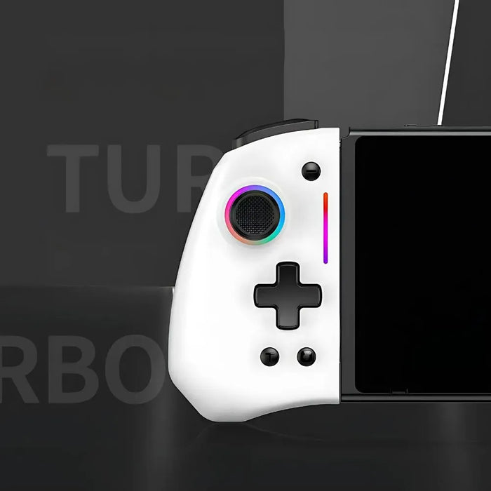 Ce qu'elle n'est pas — Manette Switch avec RGB et Turbo