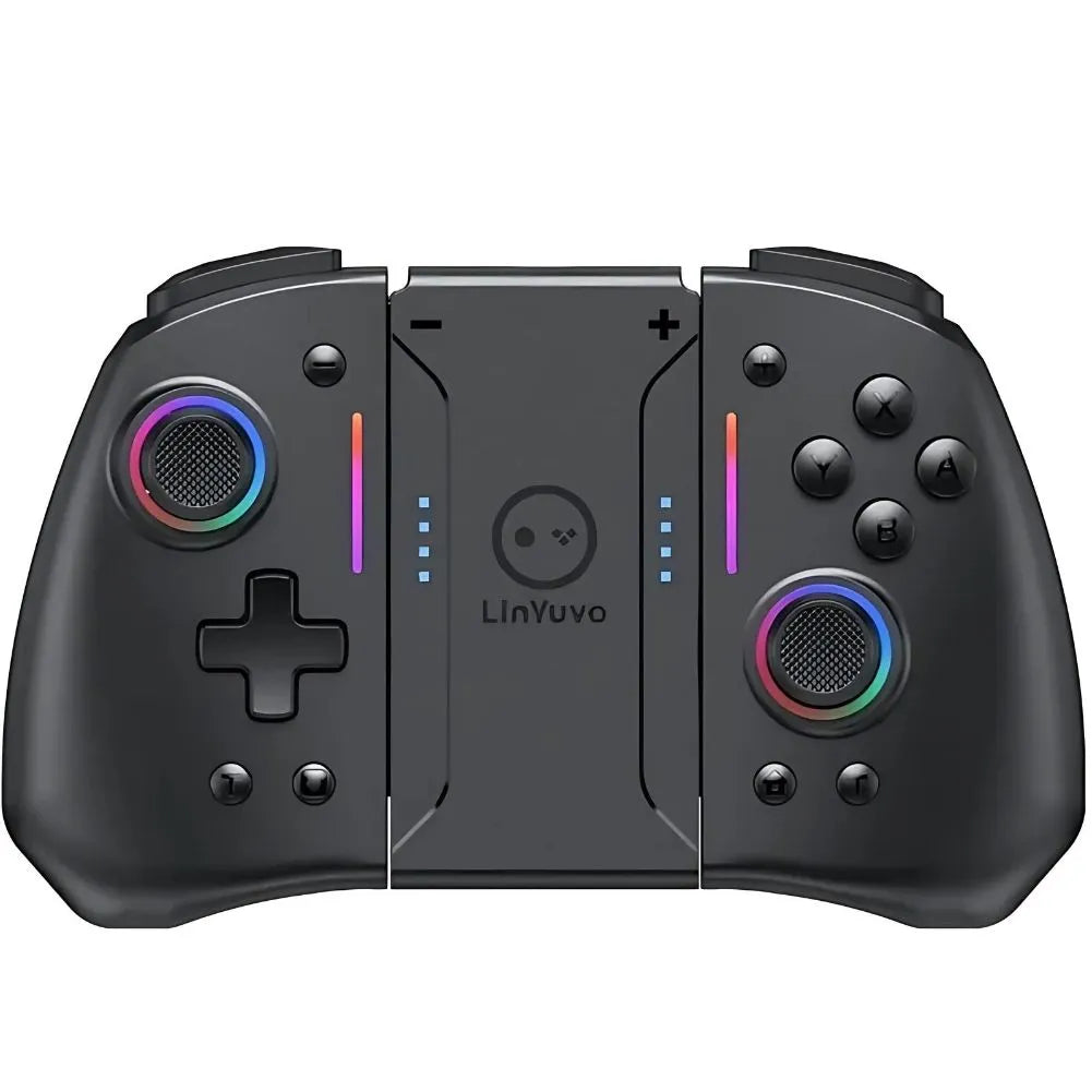 Manette Switch Sans-fil LinYuvo de couleur noir