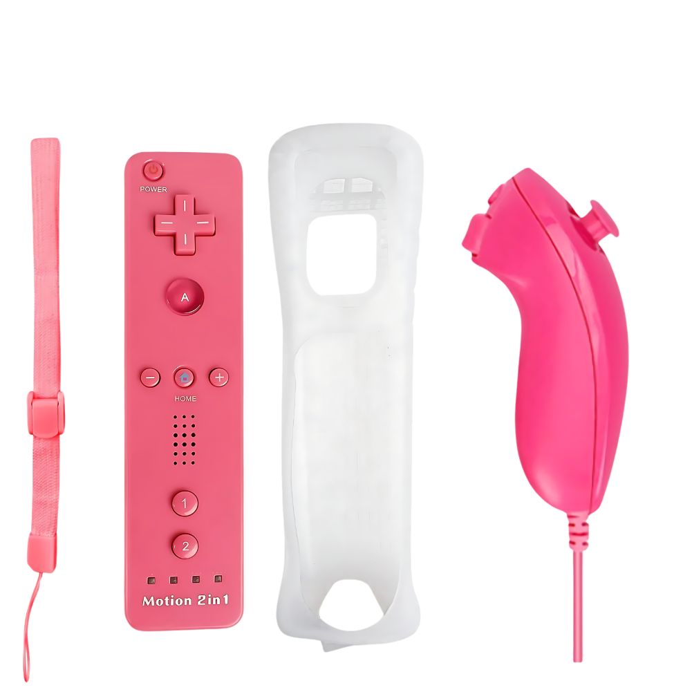 Manette Wii de couleur Rose