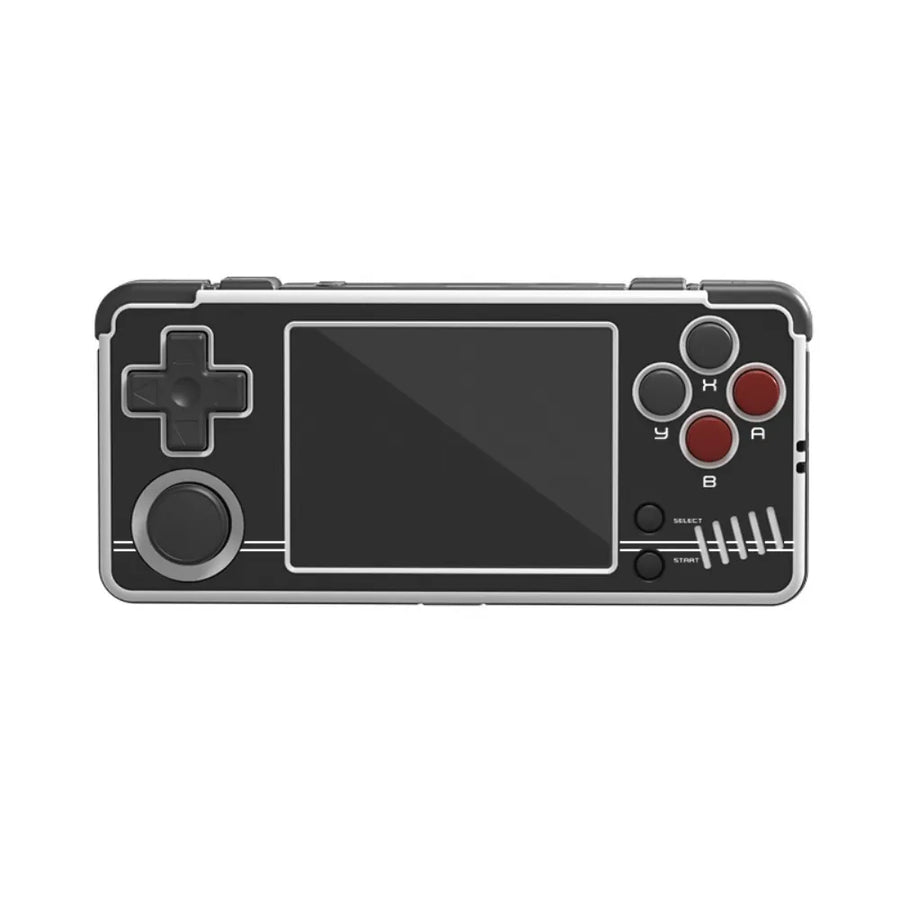 Console portable Miyoo A30 vue de face Blanc