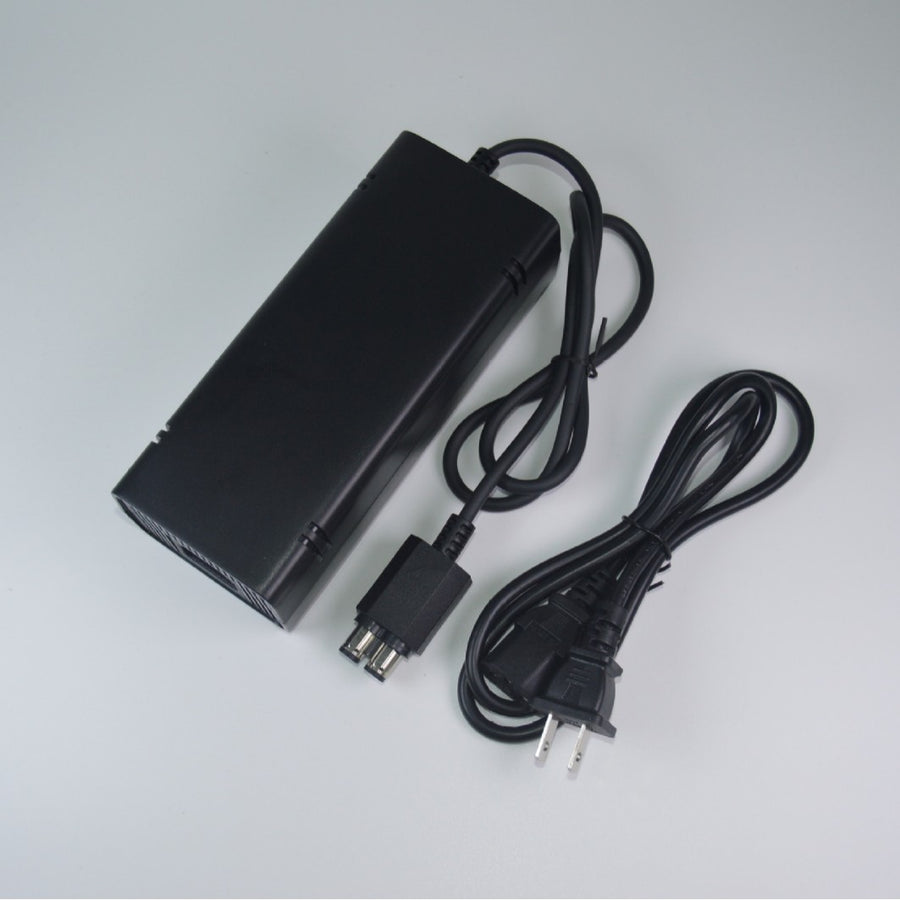 Bloc d'alimentation 135 W de remplacement pour Xbox 360 Slim, noir, avec cordon secteur EU