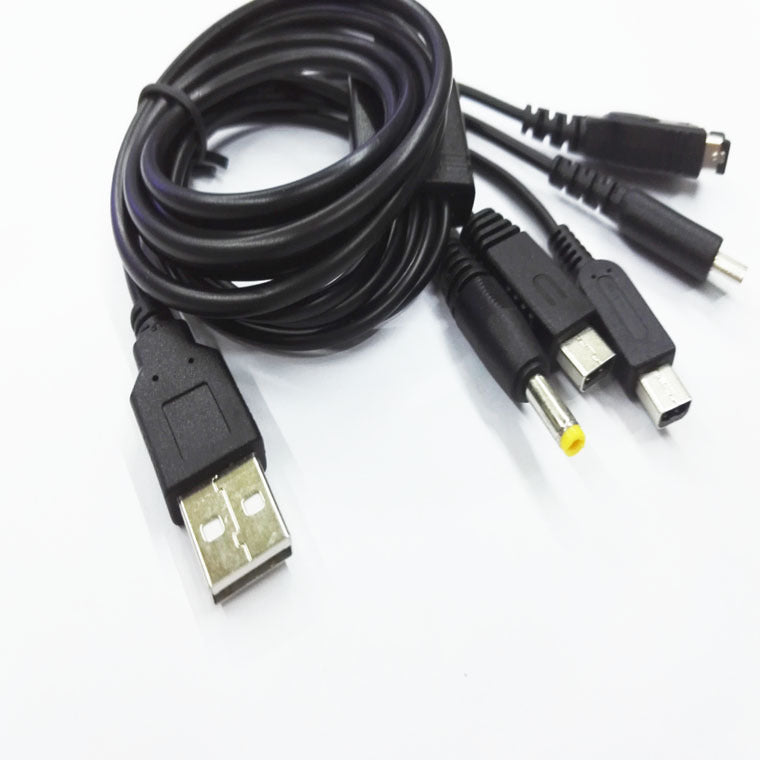 Câble de charge USB de 1,2 m pour consoles portables DSi, 2DS et 3DS