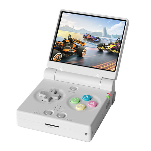 Miyoo Mini Flip — console rétro portable à clapet, format poche
