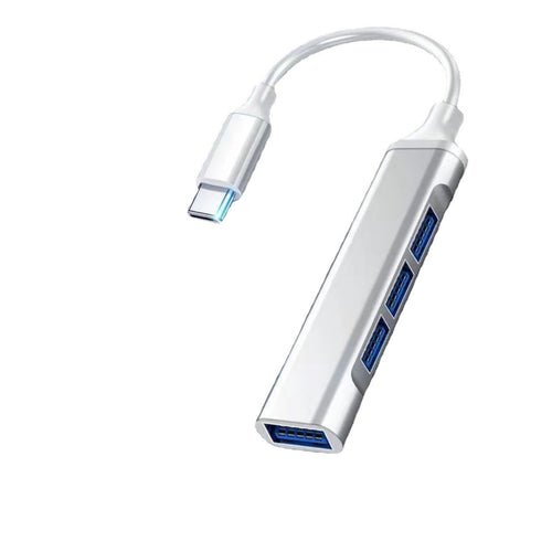 Hub USB 4 ports pour setup gaming — version USB-A ou USB-C