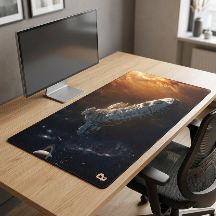What it does not do — PopMyPad Spaceship XXL Mouse Pad | 900x400mm | 3mm | Ultimate Speed