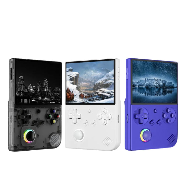 retro onsole with RGB lighting effects and advanced connectivity — Anbernic RG 40XXV – High-Performance Portable Retro Console