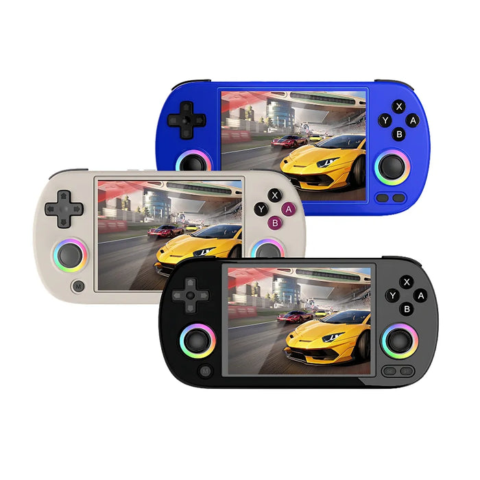 Battery life and customizable lighting — Anbernic RG40XX H Retro Portable Console