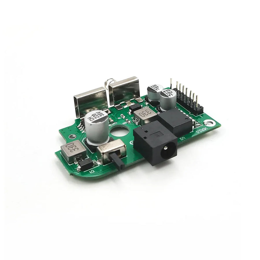 Détail des composants d'une carte pré-soudée Game Gear
