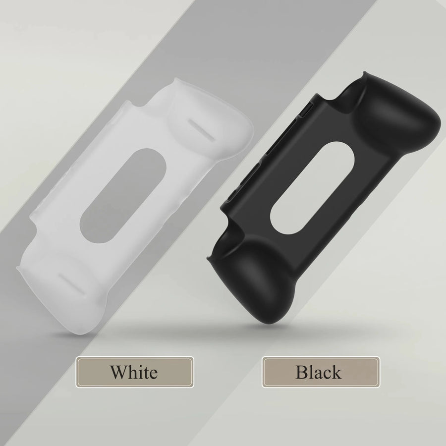 Grip ergonomique en TPU pour les consoles Retroid Pocket 4 et 4 Pro, coloris noir et blanc, visuel 2
