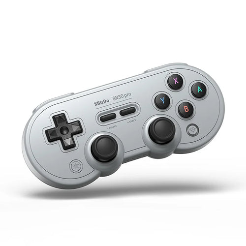 Manette 8BitDo SN30 Pro Bluetooth pour Switch, PC et Android — disposition SNES à deux sticks