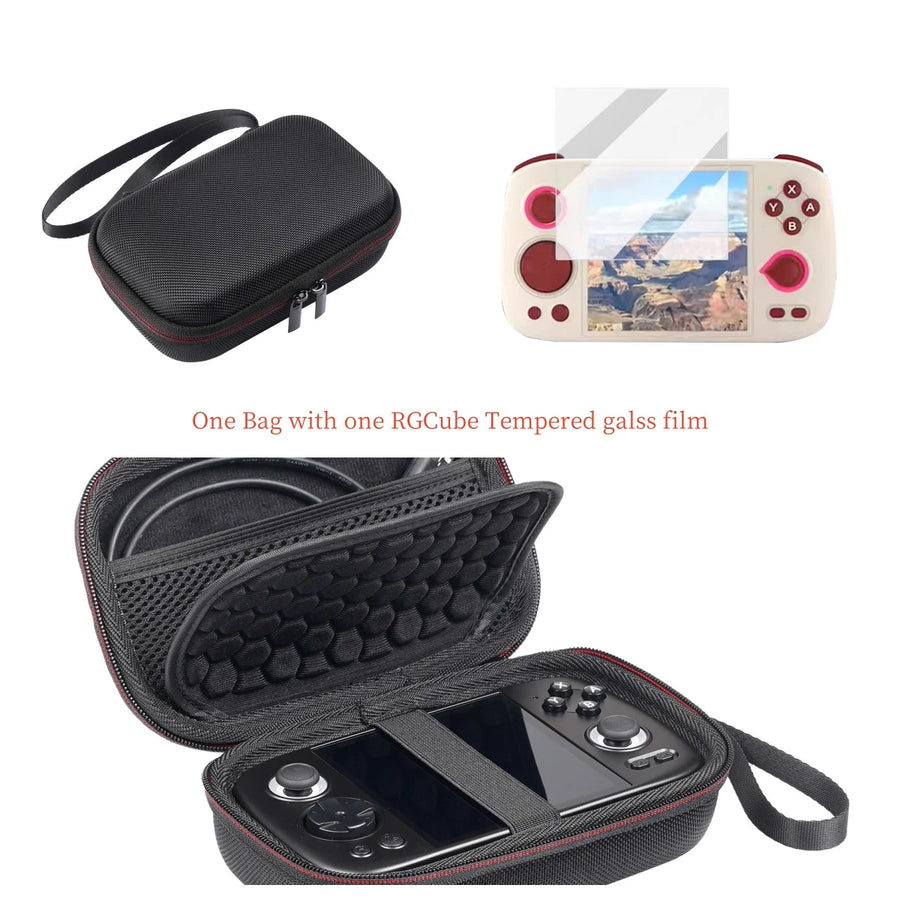Étui rigide de transport pour les consoles portables Anbernic RG Cube et RG CubeXX, visuel 7