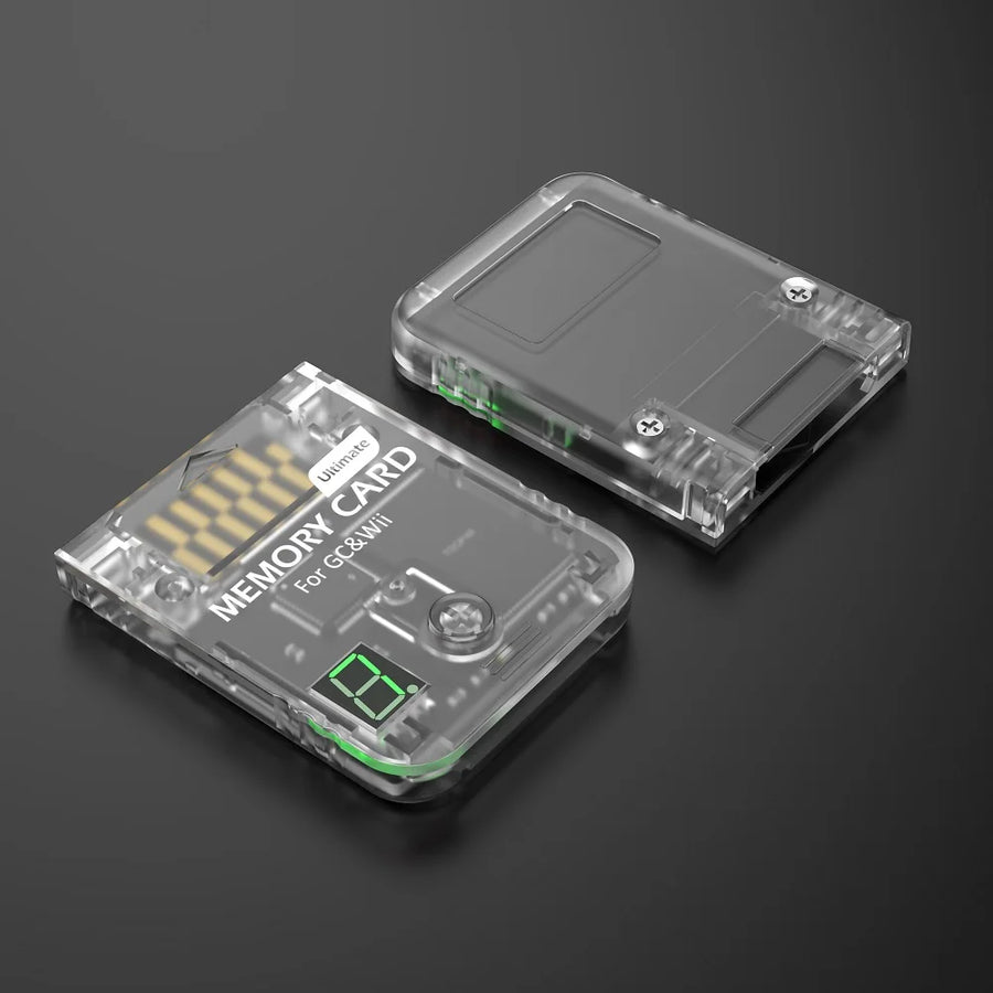 Carte mémoire 1024 Mbit vue de face et de dos