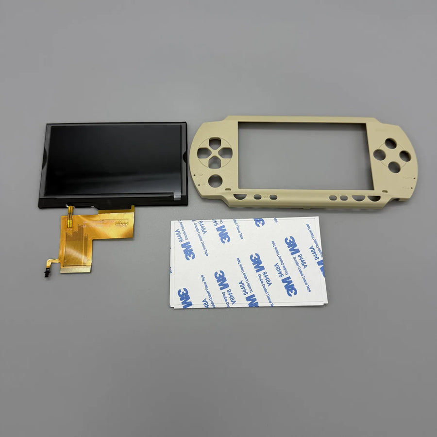 Écran IPS laminé de remplacement pour PSP 1000 — Jaune