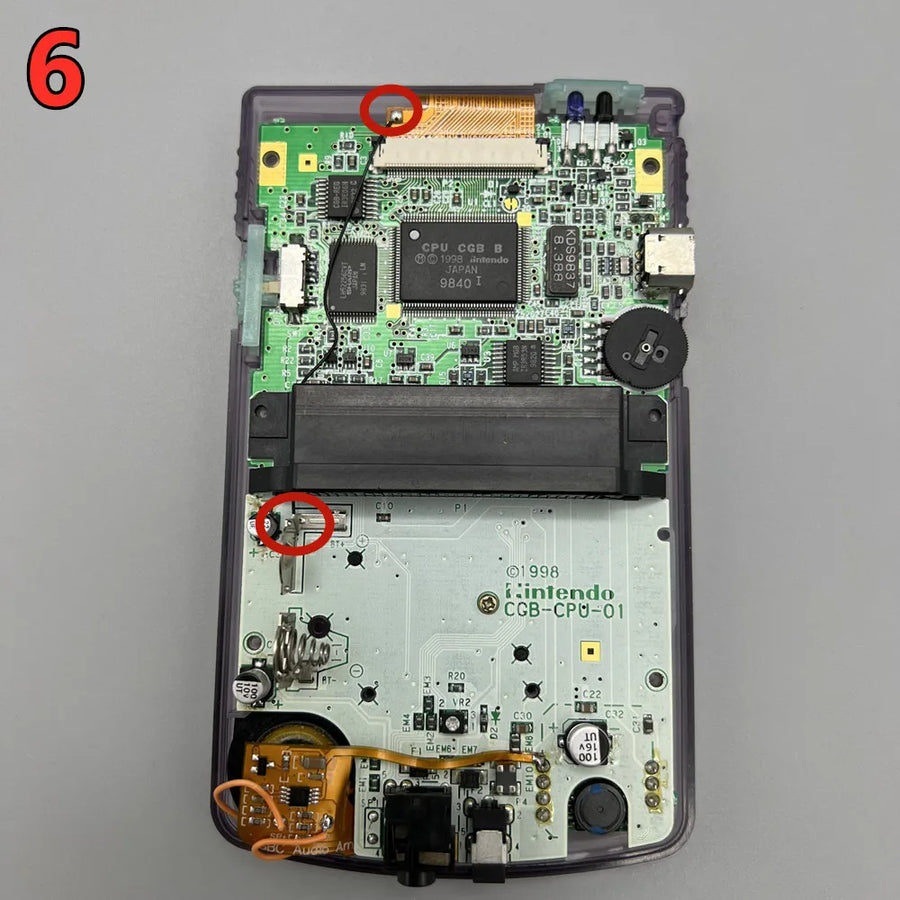 Écran IPS 2,6 pouces de remplacement pour Game Boy Color, avec nappe de connexion et vitre de protection — visuel 21