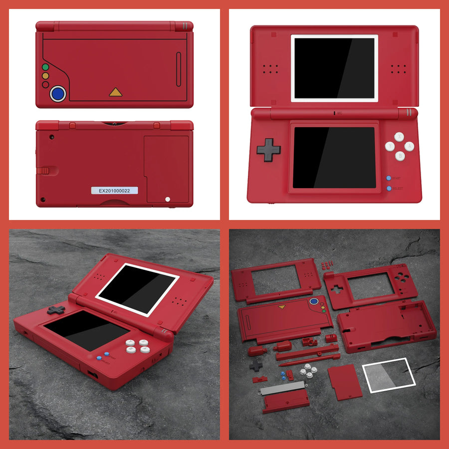 Coque complète eXtremeRate pour DS Lite avec boutons et lentille — visuel 12