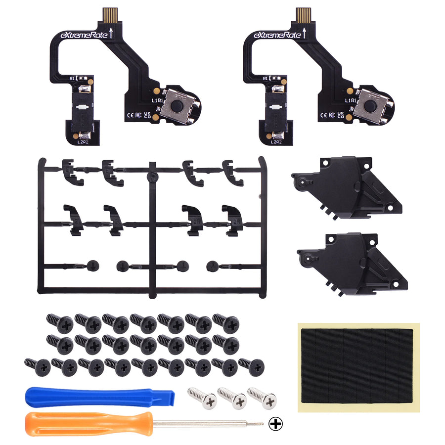 Kit Clicky V2 eXtremeRate pour manette PS5 BDM-010 et BDM-020, Ferme (1,2 N) — visuel 18