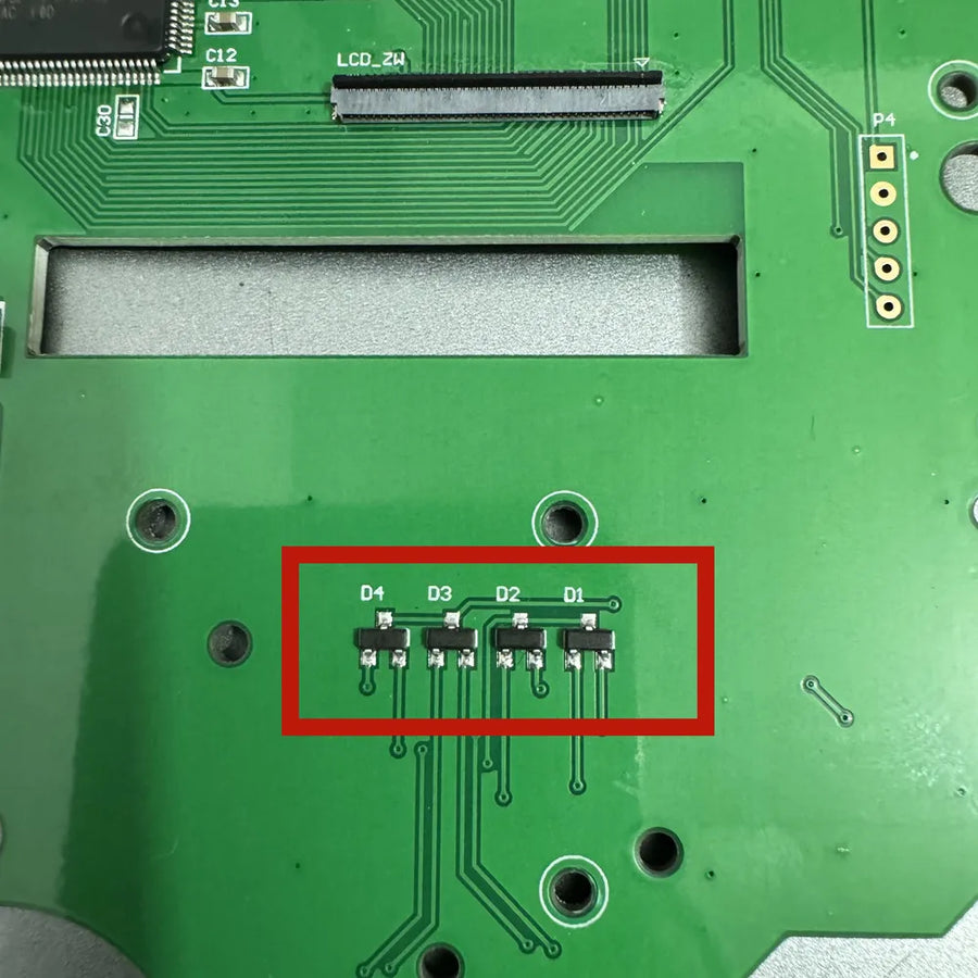 Écran LCD 2,5 pouces en niveaux de gris pour Game Boy DMG — visuel 7