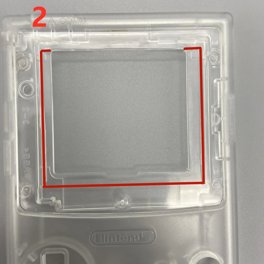 Écran IPS 2,6 pouces de remplacement pour Game Boy Color, avec nappe de connexion et vitre de protection — visuel 12