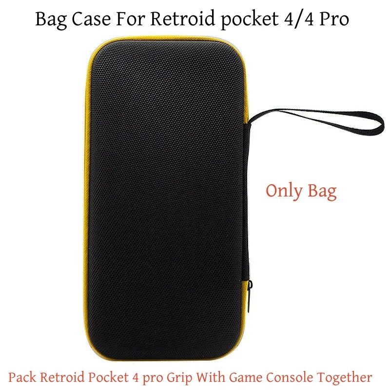 Grip ergonomique en TPU pour les consoles Retroid Pocket 4 et 4 Pro, coloris noir et blanc, visuel 7
