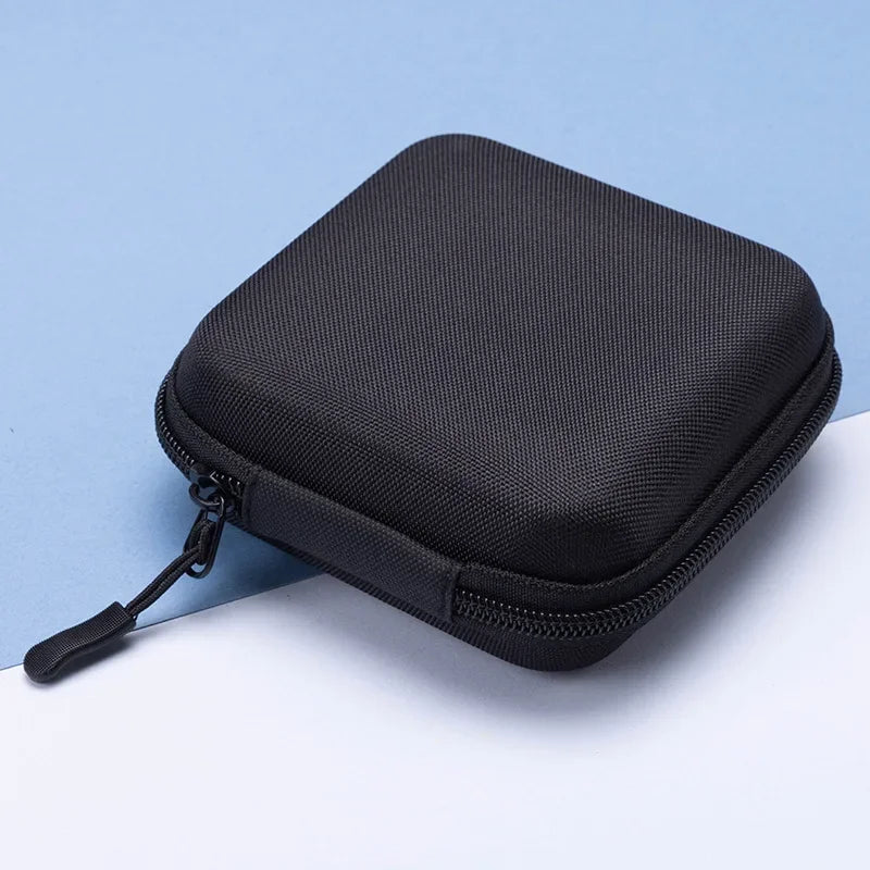 Housse de rangement en mousse EVA pour console de jeu portable RG35XX SP et RG34XX SP — Noir