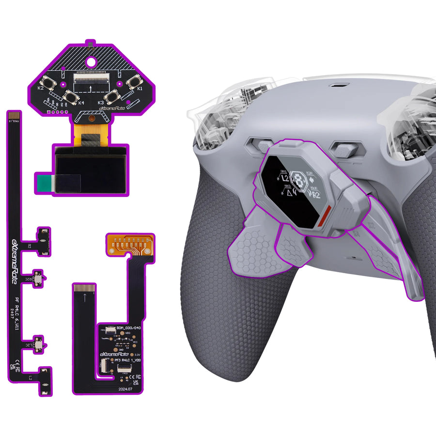 Kit de boutons arrière eXtremeRate SPARK pour manette PS5 — visuel 24