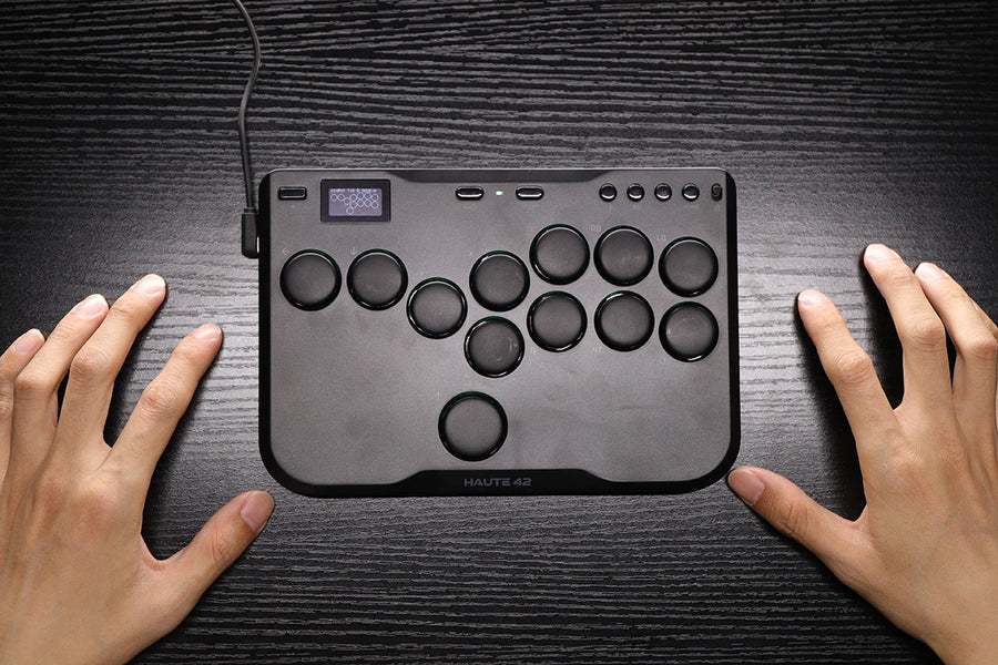 Manette arcade all-button Haute42 Cosmox Mini (hitbox) pour PC et console — visuel 3
