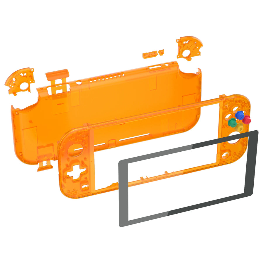 Coque eXtremeRate pour Switch Lite, coloris orange translucide — visuel 44