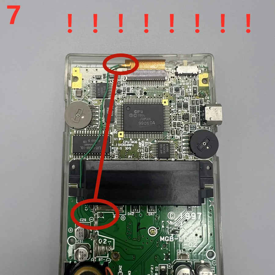 Écran IPS 2,6 pouces pour Game Boy Pocket — visuel 6