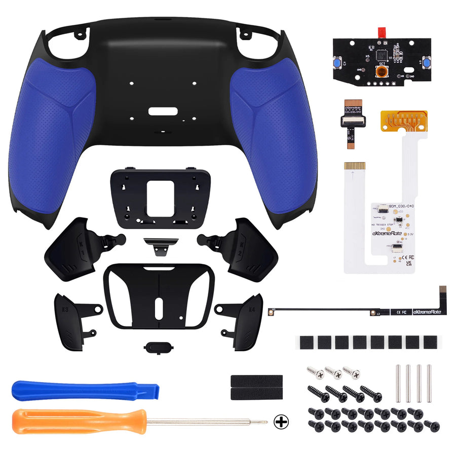 eXtremeRate RISE4 V3 kit for PS5 controller, blue soft-touch colour — image 34