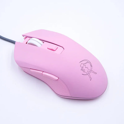 Souris Gaming Rose Filaire