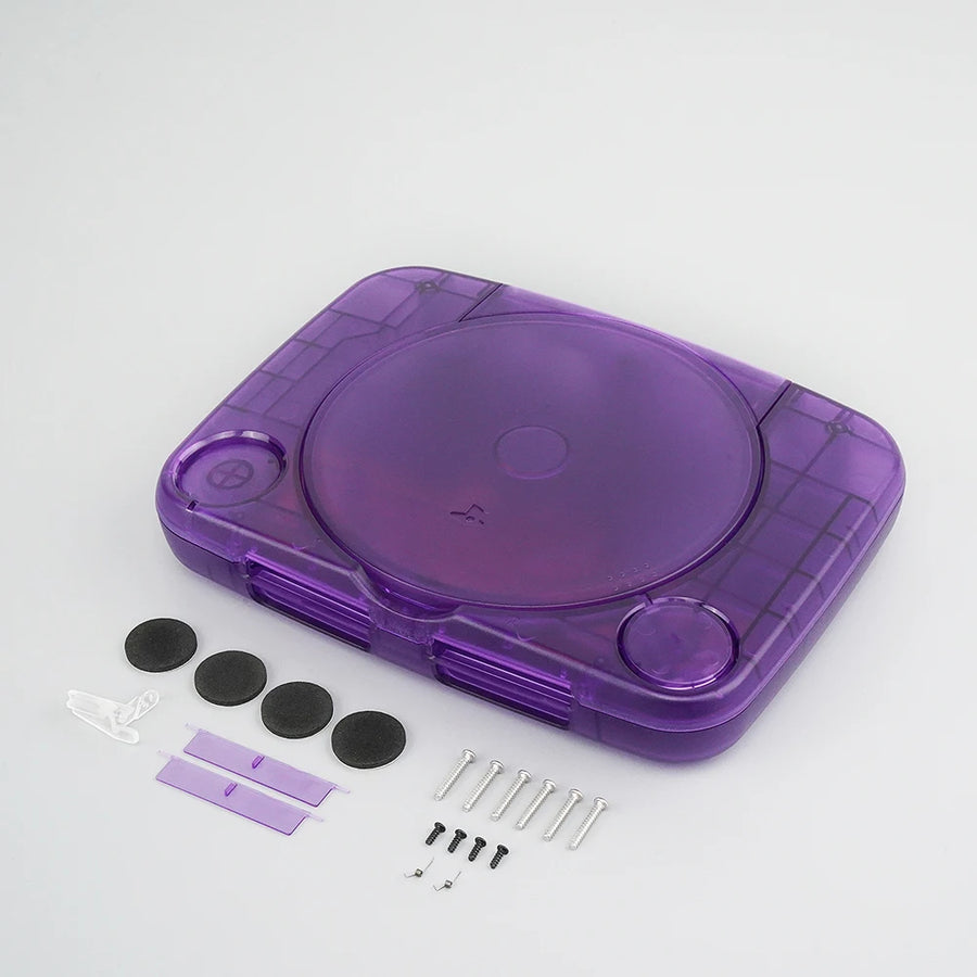 Coque de remplacement BitFunx pour PSone, Violet translucide — visuel 23