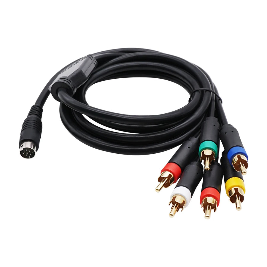Câble RGB RGBS pour Mega Drive 2, mini-DIN 9 broches — visuel 2