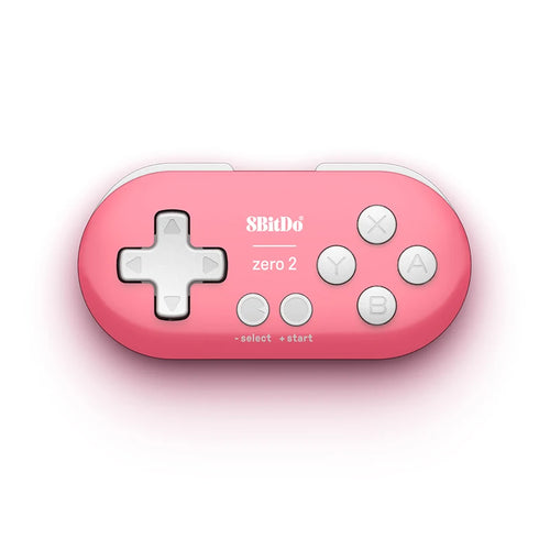 Mini manette 8BitDo Zero 2 Bluetooth pour Switch, PC et Android — 20,7 g, format porte-clés