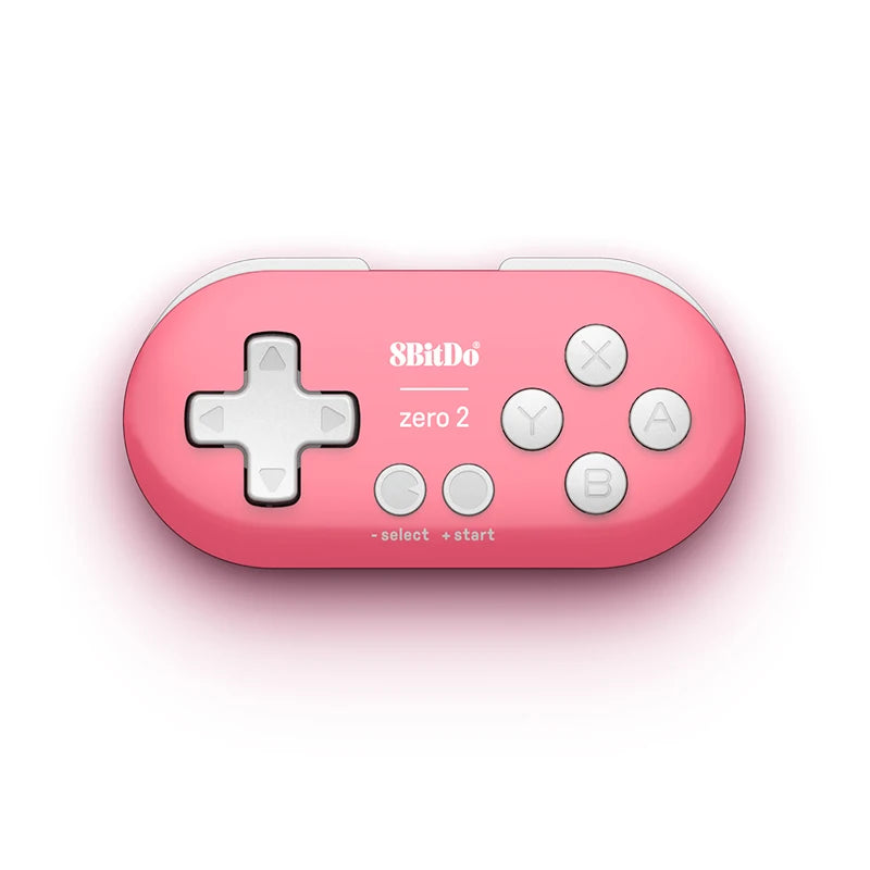Mini manette 8BitDo Zero 2 Bluetooth pour Switch, PC et Android, format porte-clés