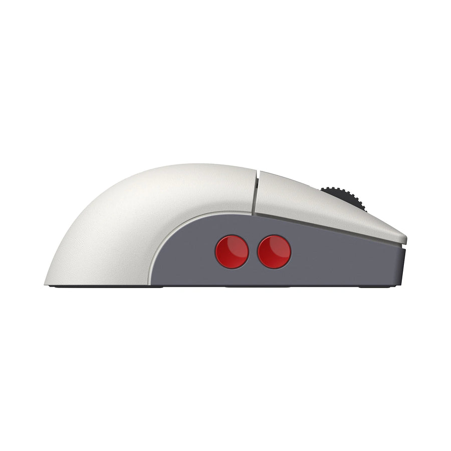 8BitDo Retro R8 N Edition mouse from the other side, symmetrical shape