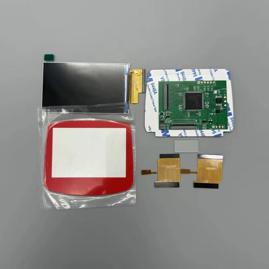 Écran IPS 2,9 pouces pour Game Boy Advance, coloris rouge