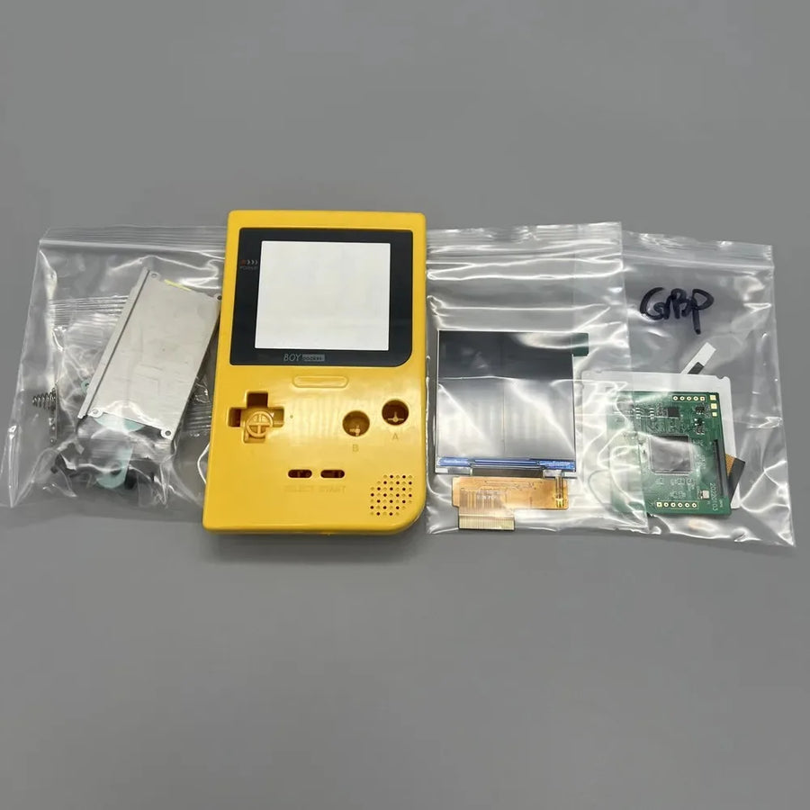 Écran IPS 2,6 pouces pour Game Boy Pocket avec coque, coloris jaune — visuel 25