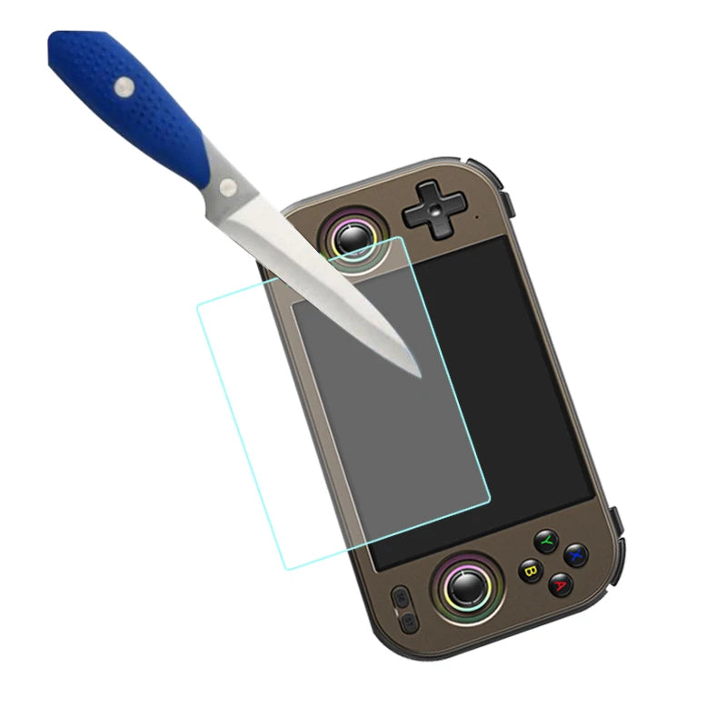 Verre trempé 9H de protection pour l'écran de la console Anbernic RG477M, visuel 2