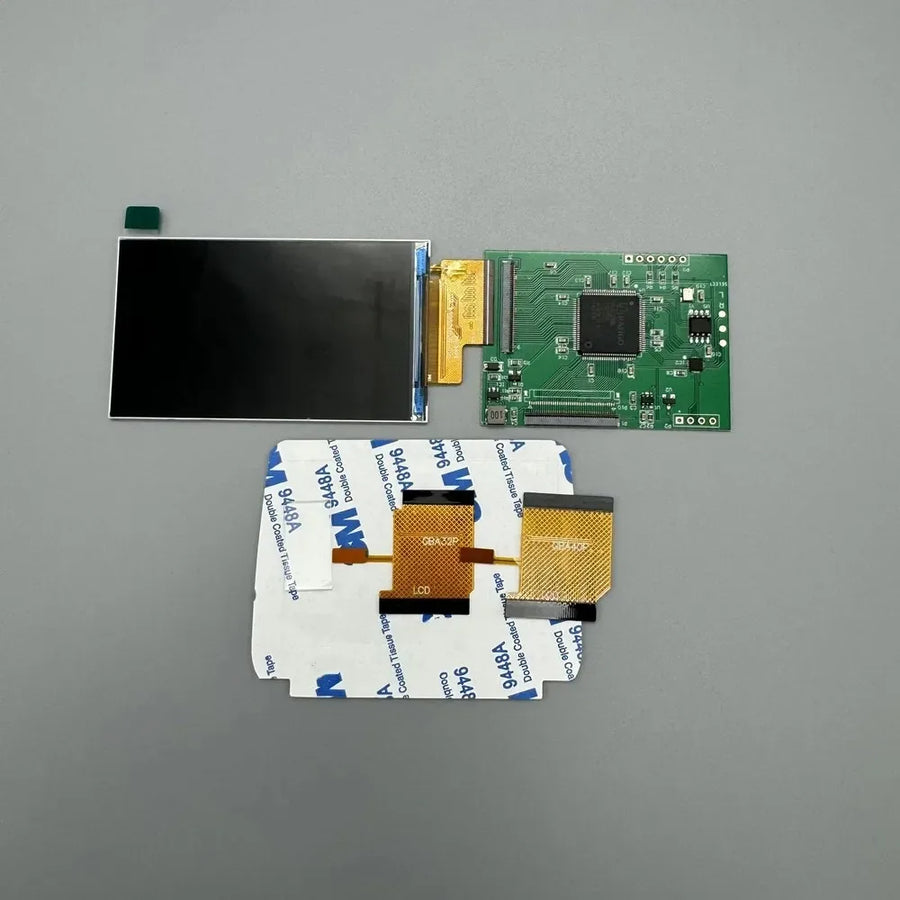 Kit écran IPS 2,9 pouces et coque de remplacement pour Game Boy Advance AGB-001 — Sans lentille