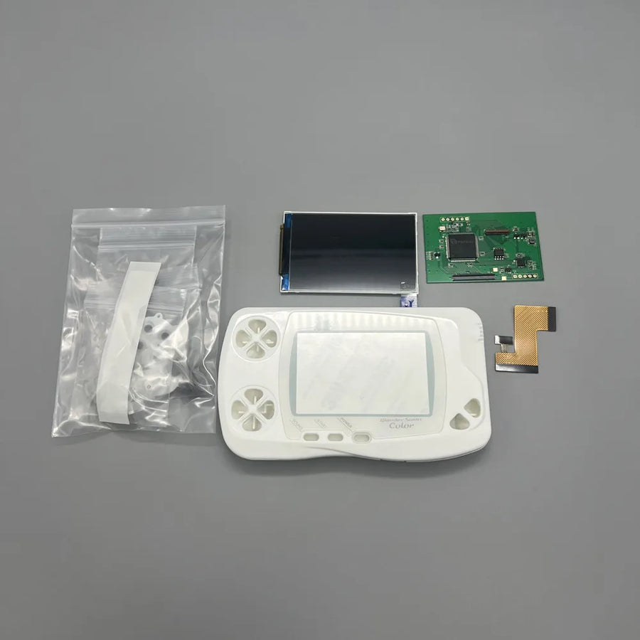 Kit écran IPS pour WonderSwan Color, avec coque blanche — visuel 20