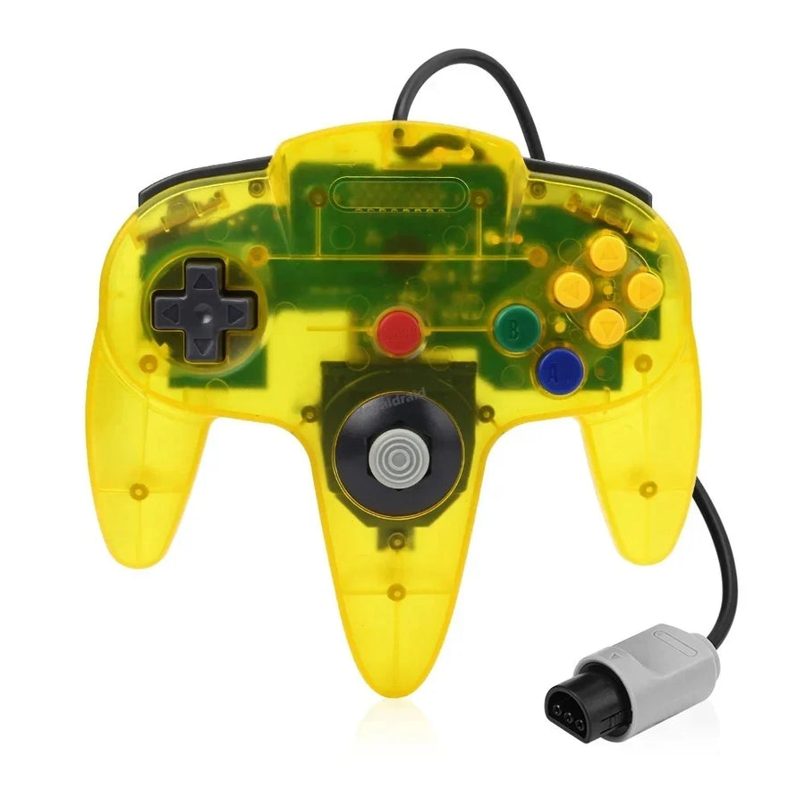 N64 wired controller, yellow colour — image 3