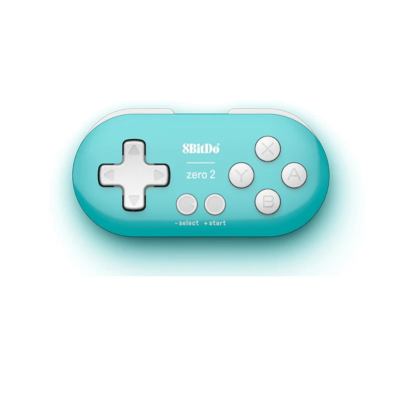 Mini manette 8BitDo Zero 2 Bluetooth pour Switch, PC et Android, format porte-clés