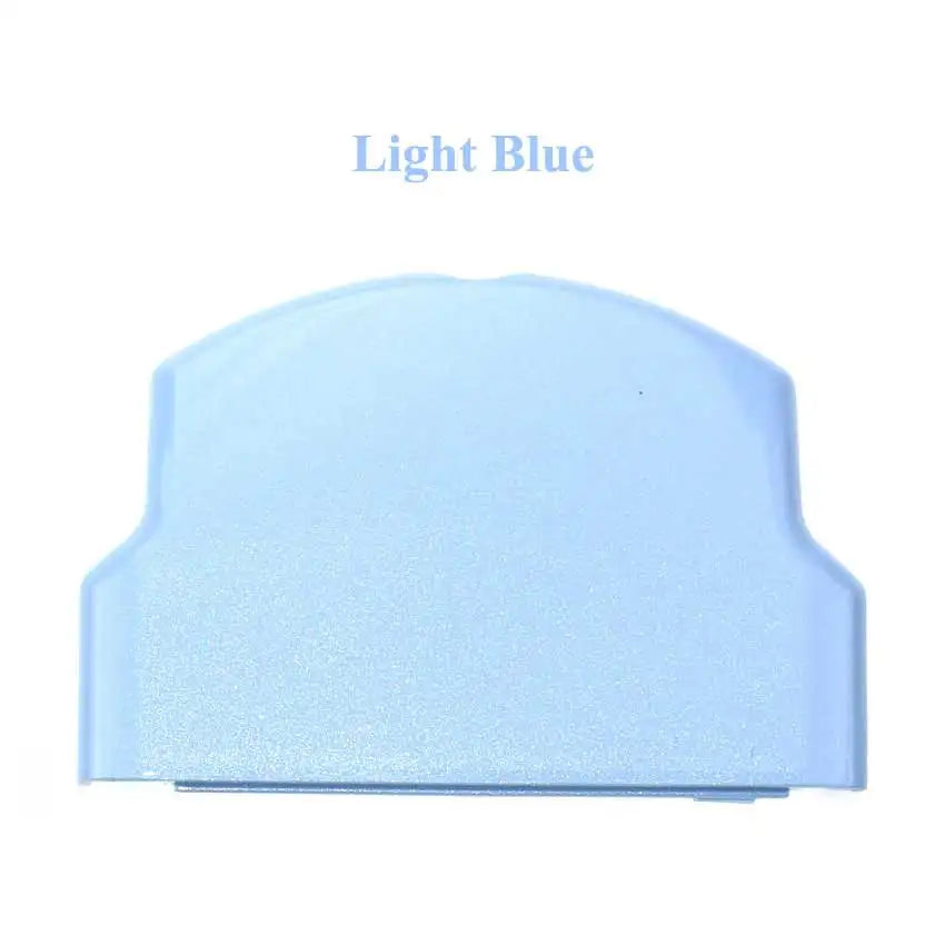 Cache de batterie de remplacement pour PSP 2000 et 3000, pièce plastique clipsable — Bleu clair