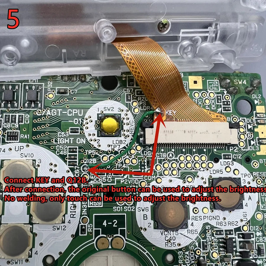 Écran IPS 3 pouces de remplacement pour Game Boy Advance SP — visuel 6